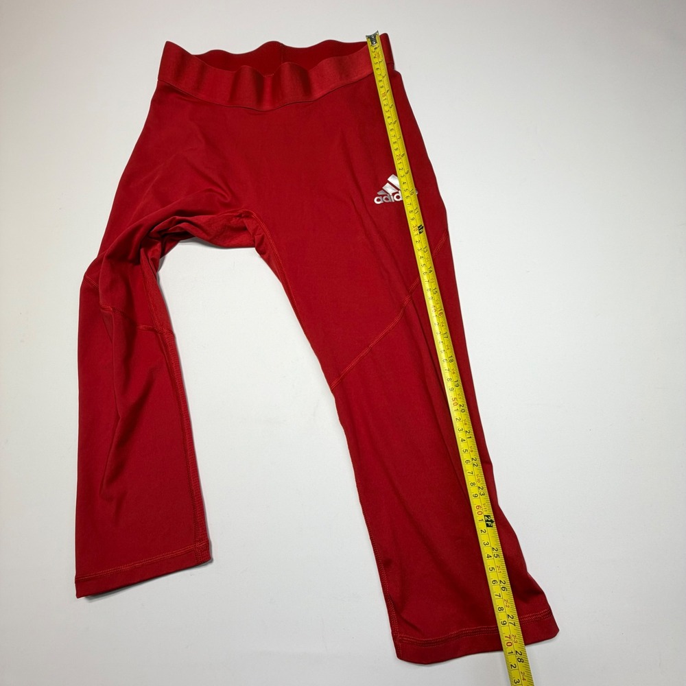 Adidas Red Alphaskin Aeroready 3/4 Compression‎ Tights (Men's L) - Picture 5 of 7